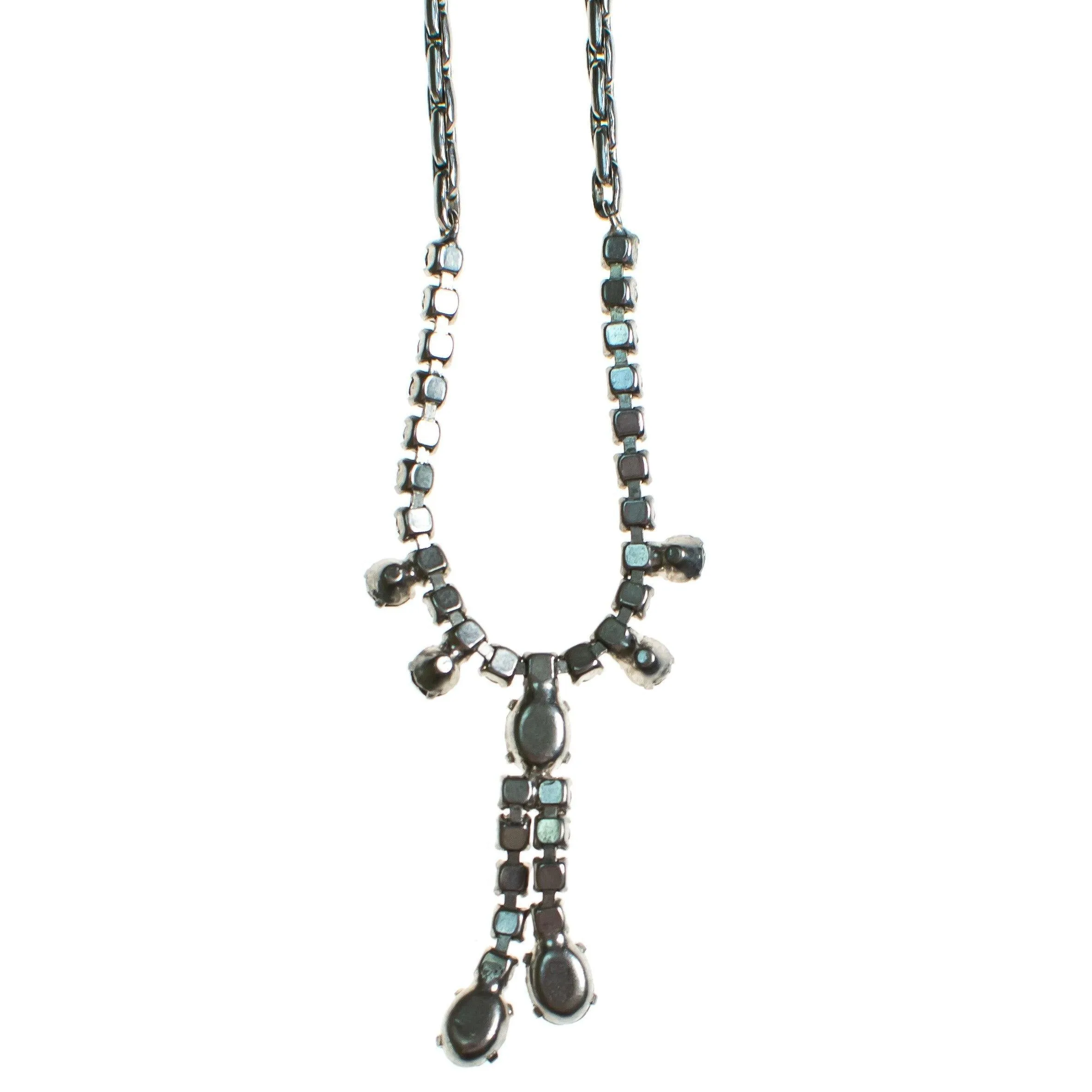 Vintage Art Deco Rhinestone Necklace