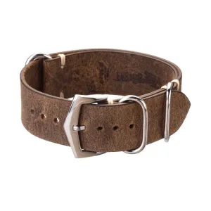 Vintage Military Strap Brown Watch Strap