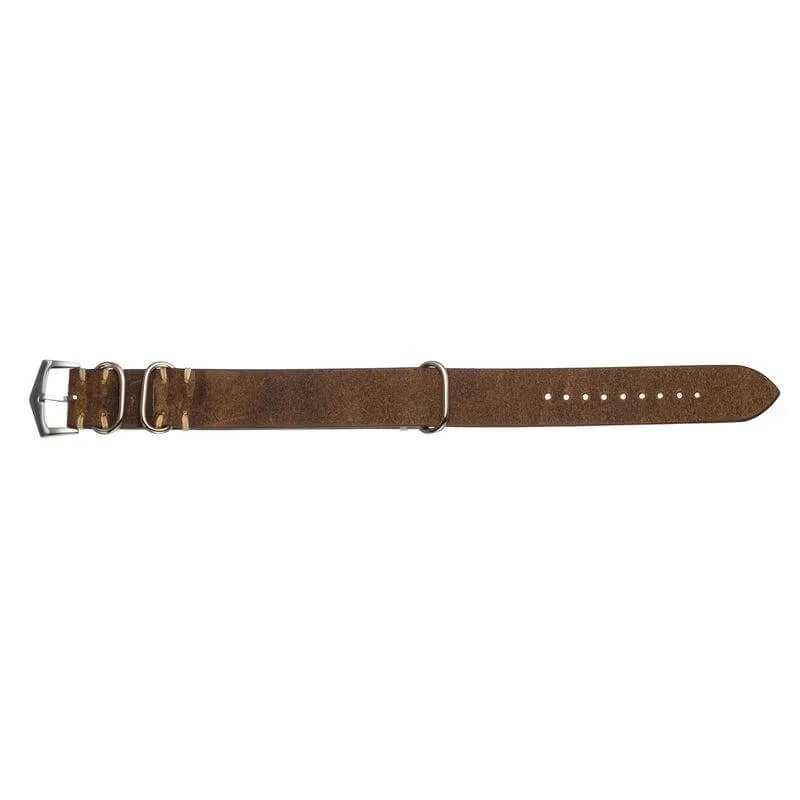 Vintage Military Strap Brown Watch Strap