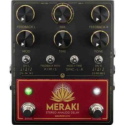 WALRUS AUDIO Meraki Analog Stereo Delay