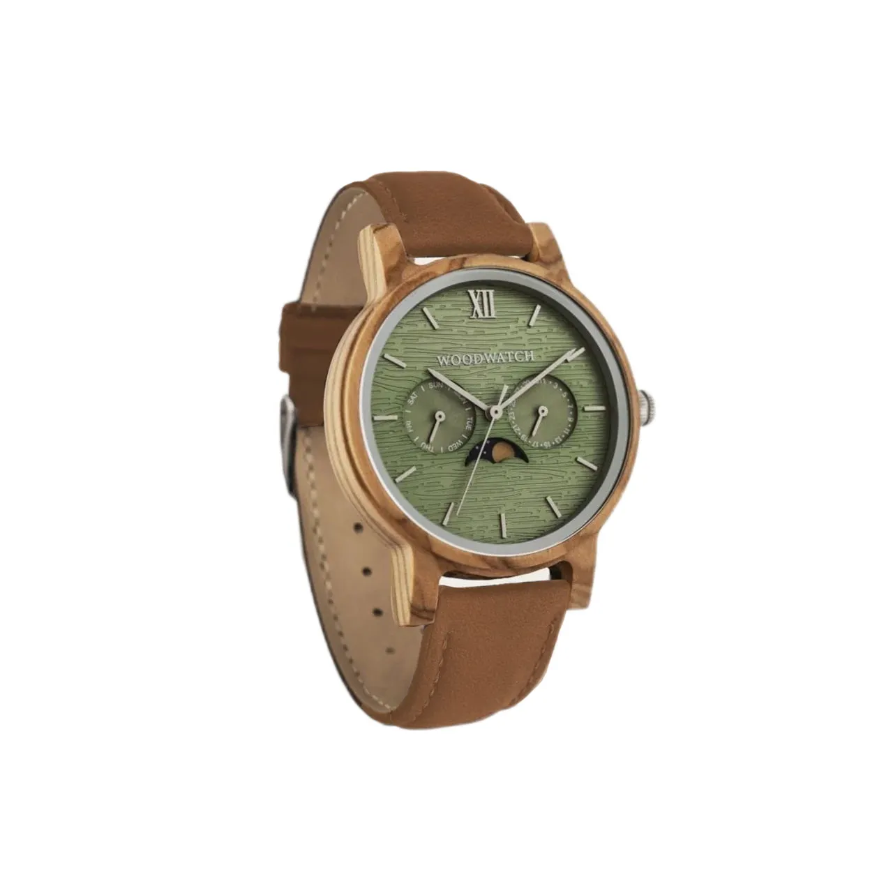 WOODWATCH UNISEX CLASSIC CHASER WW-CL-OG W/ FREE STRAP WW-S-K-16