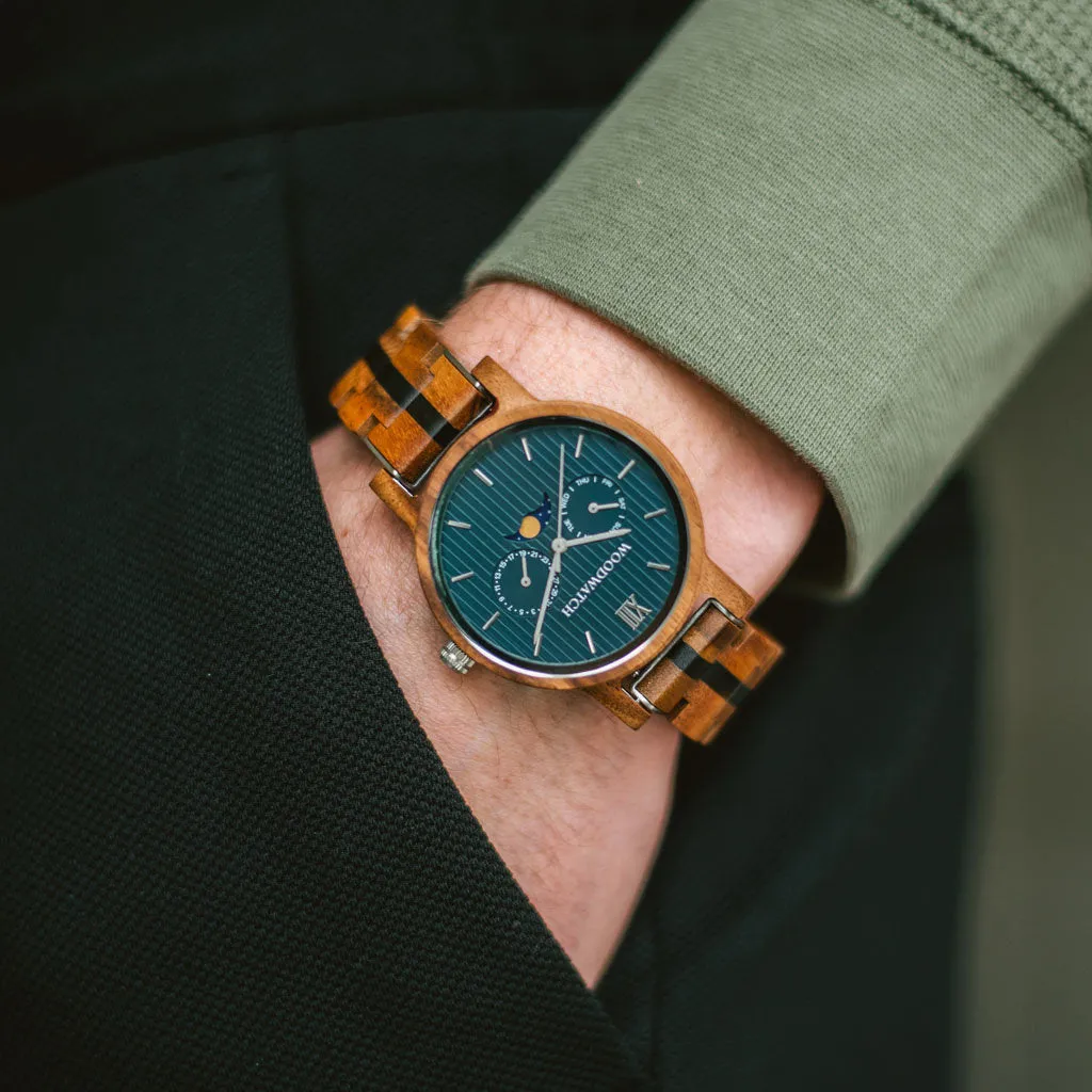WOODWATCH UNISEX CLASSIC TYPHOON QUARTZ WATCH