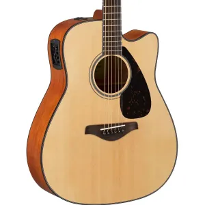 Yamaha FGX800C Acoustic-Electric Guitar, Natural