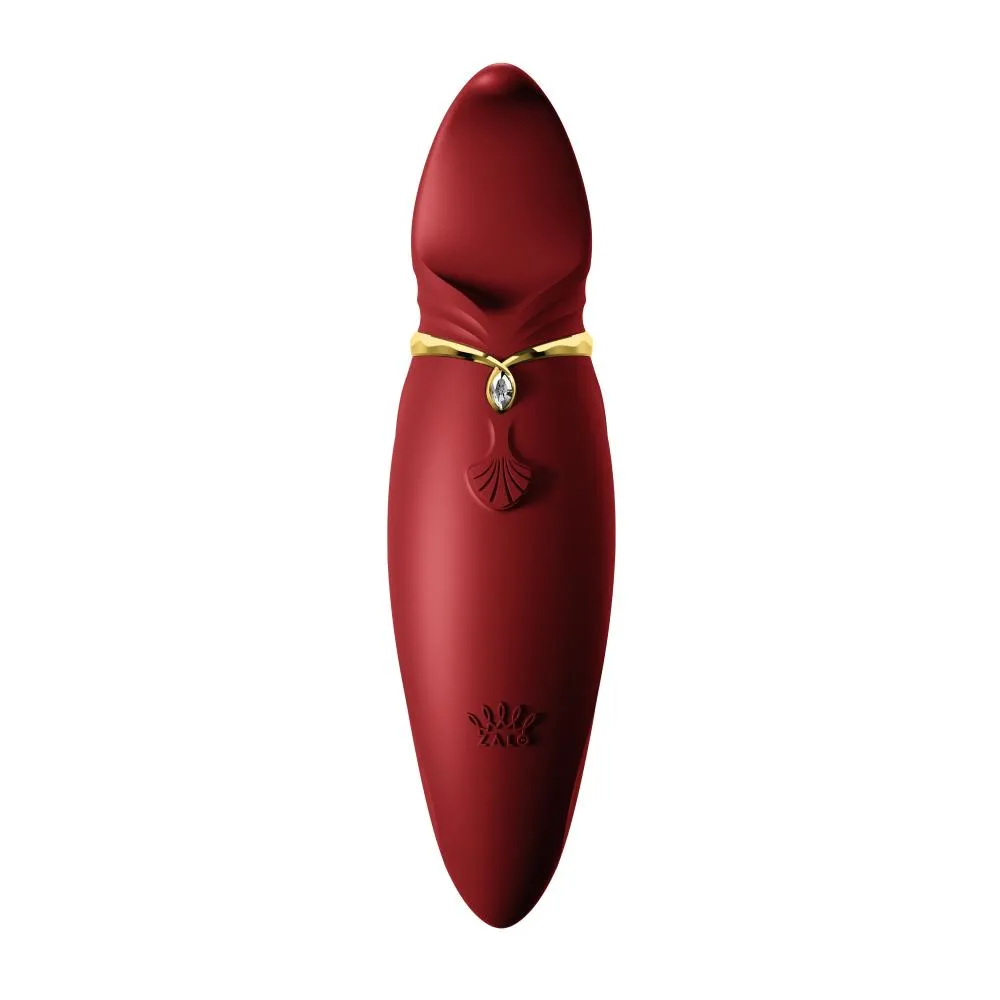 ZALO Hero Clitoral Rechargeable Massager Wine Red