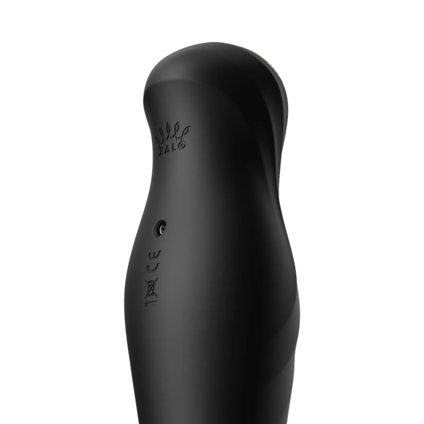 ZALO King Vibrating Thruster Obsidian Black