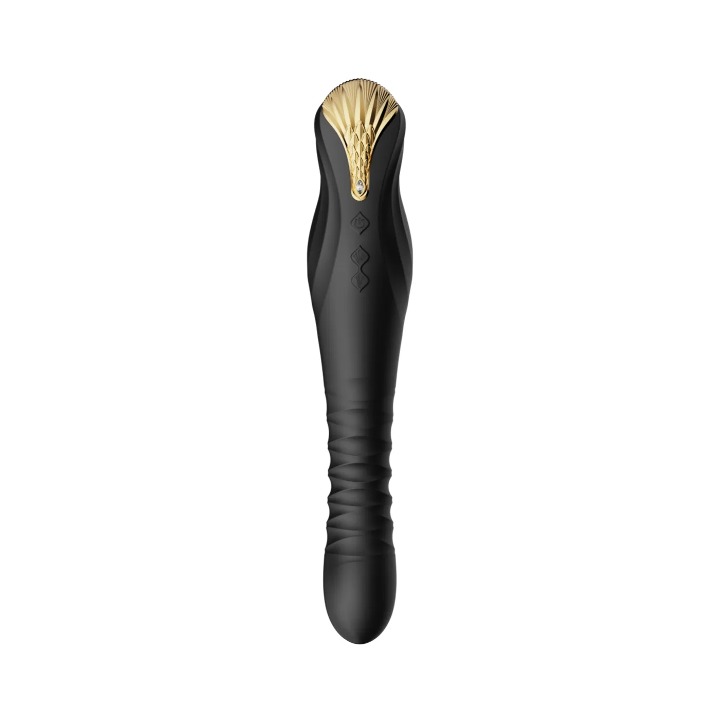 ZALO King Vibrating Thruster Obsidian Black