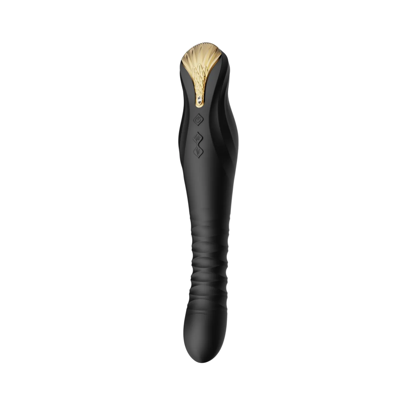 ZALO King Vibrating Thruster Obsidian Black
